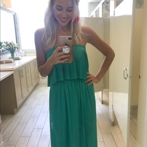 Green BCBG Maxi Dress